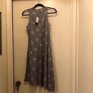 Banana Republic floral sleeveless dress